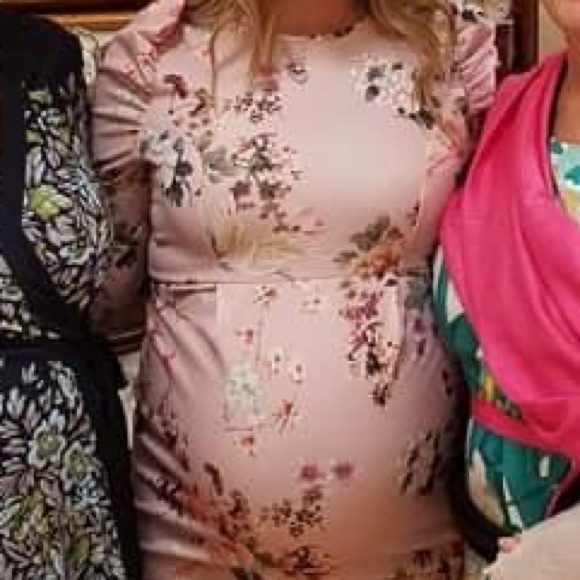 ASOS Maternity Midi Dress in Floral print sz 6 - Picture 10 of 10